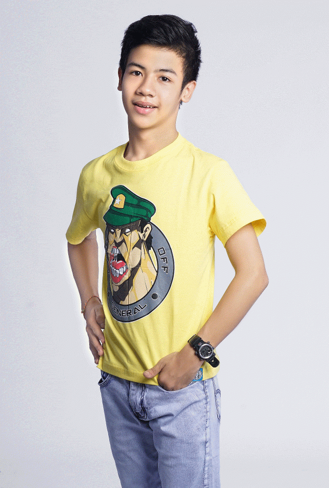 General Design Kid T-shirt (Yellow)